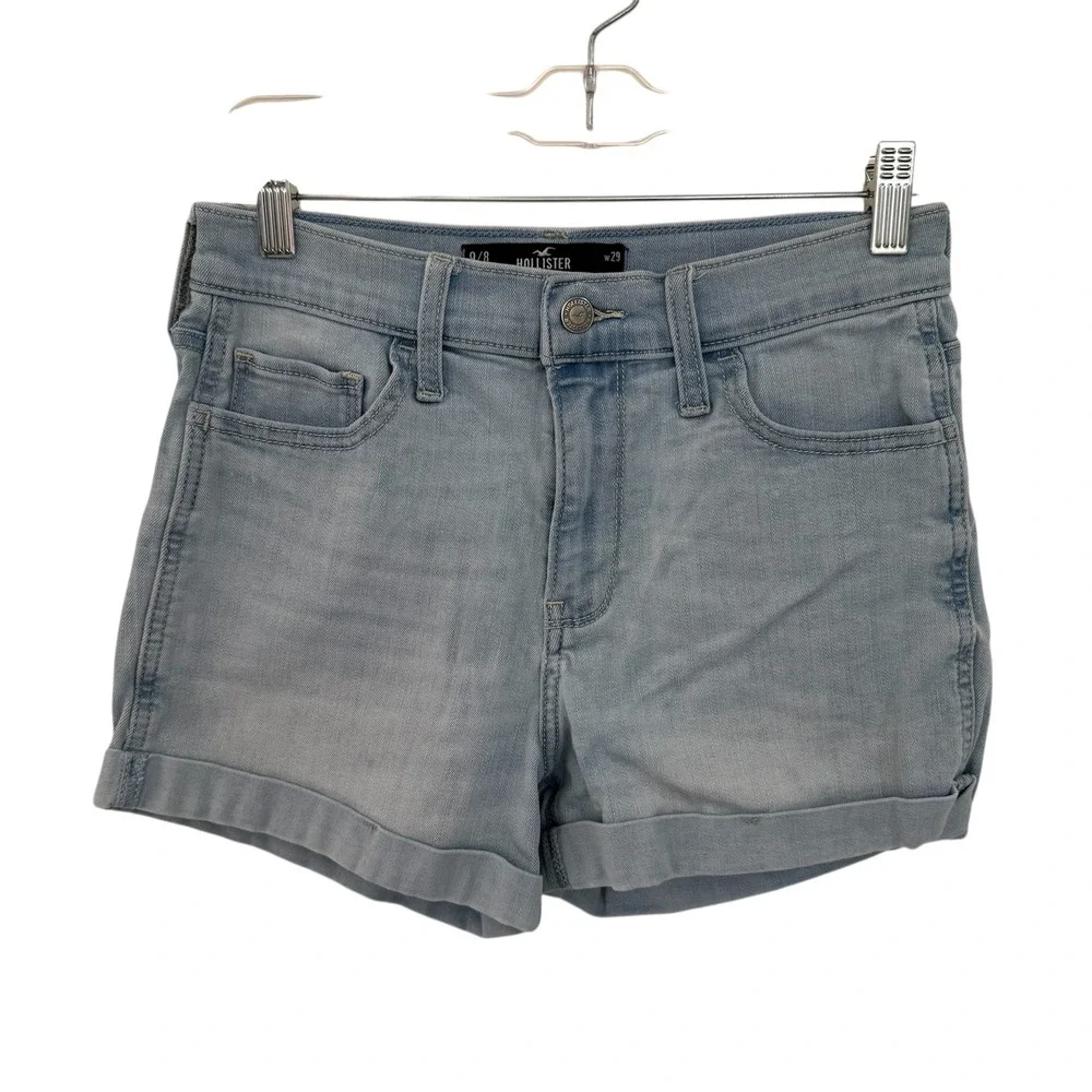 Hollister California High Rise Short 3‎ Inch Soft Stretch Denim Womens Size 29